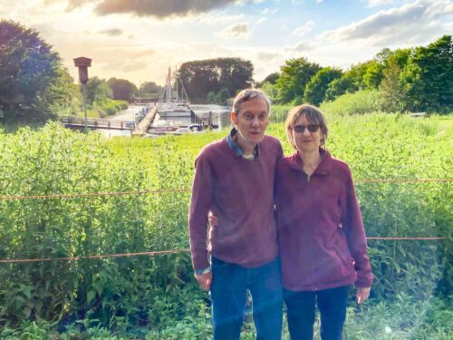 Bernd Martens und Birgit Rabisch.