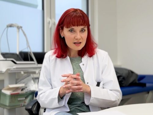 Frag Dr. Sarah Straub.