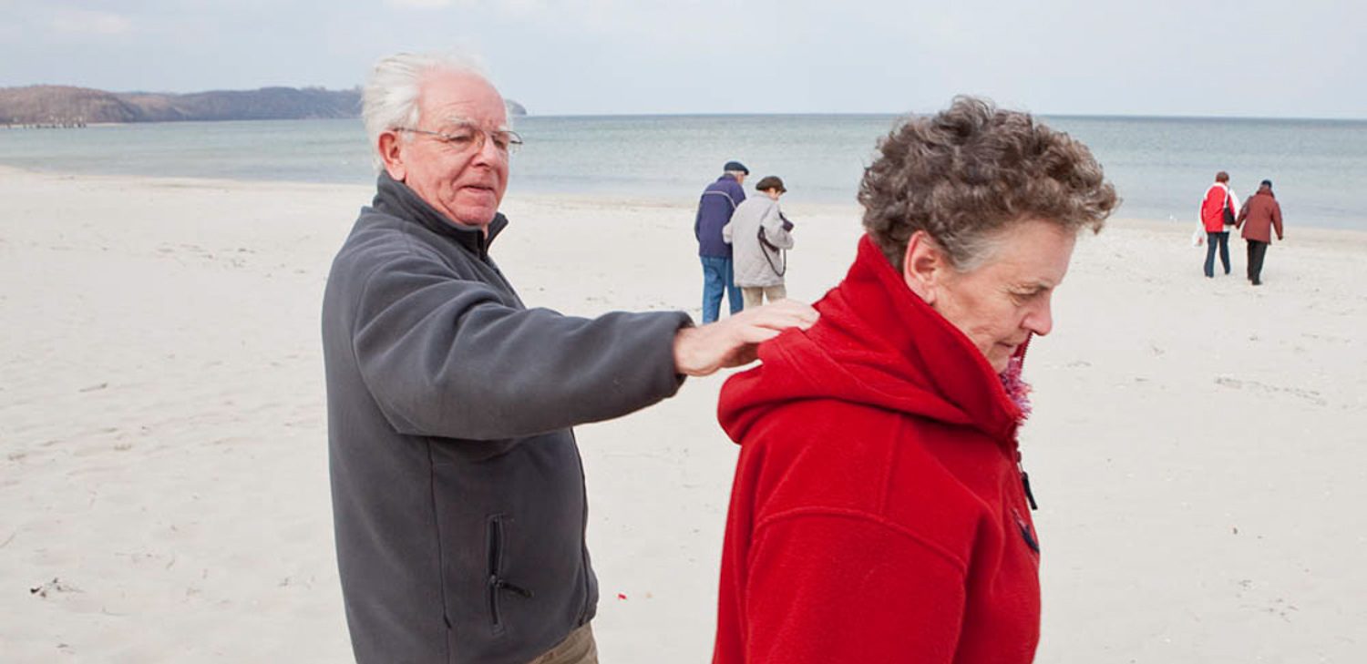 Angehörige von Menschen mit Demenz.